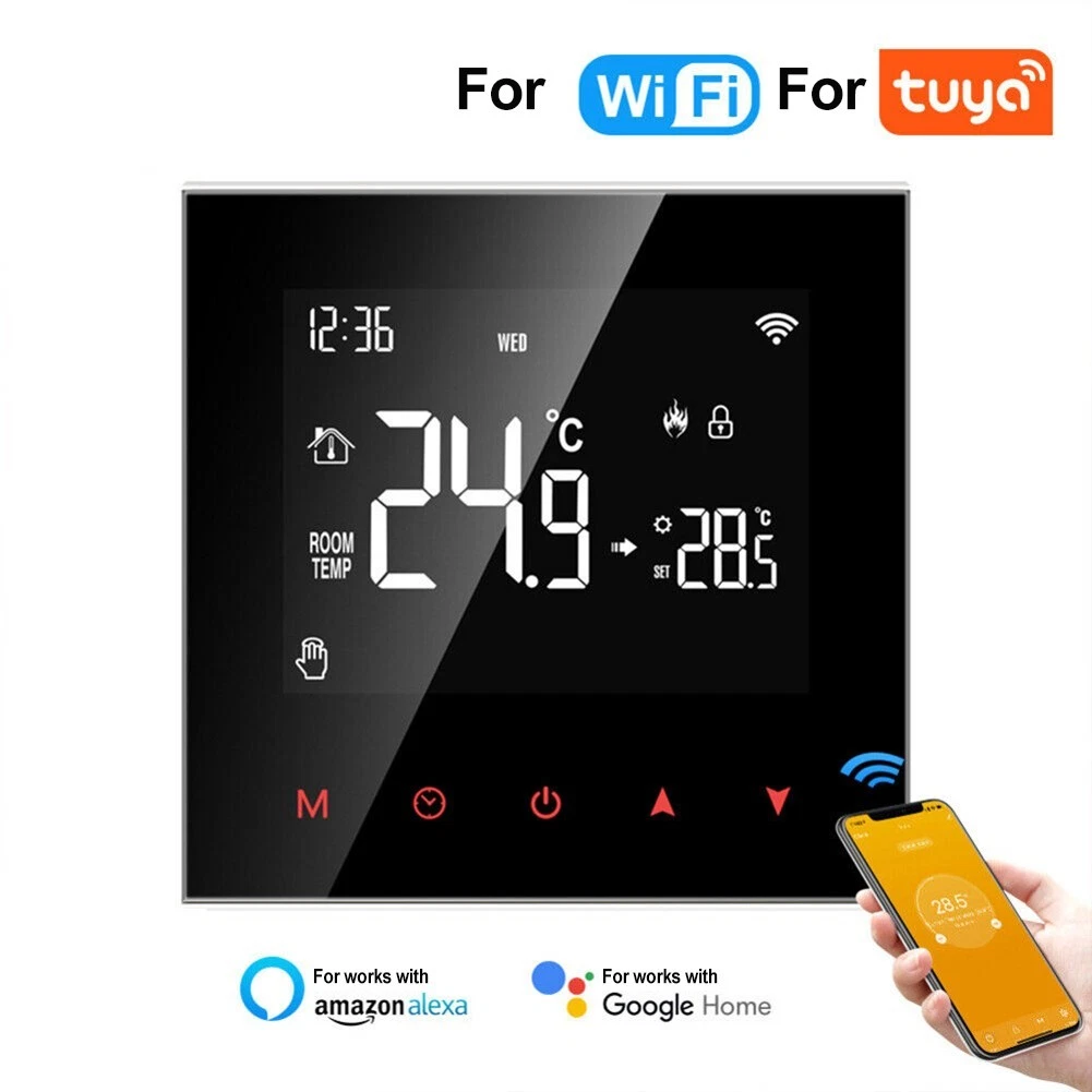 For Tuya WiFi Smart Thermostat Weekly Programmable for Underfloor Heating