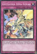 YuGiOh Göttlicher Zefra-Schlag PEVO-DE051 Super Rare Excellent 1st