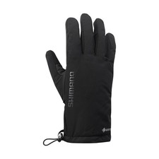 SHIMANO cycling gore-tex grip primaloft black waterproof winter gloves