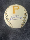 KONNOR GRIFFIN SIGNED AUTOGRAPHED PITTSBURGH PIRATES STITCH OML BASEBALL MLB