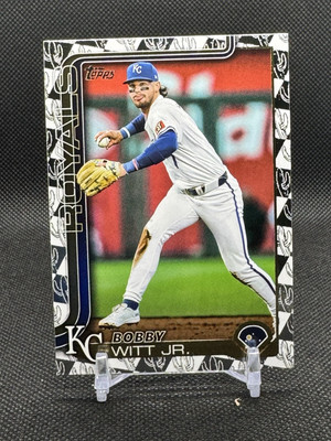 2025 Topps Series 1 BOBBY WITT JR Spring Training Foil #100 Kansas City Royals