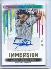 2024 Topps Inception Jasson Dominguez Rookie Immersion #IA-JD Auto /89 Yankees