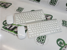 Apple Wireless Keyboard A1314 and Magic Mouse A1296 Tested Lot of 2