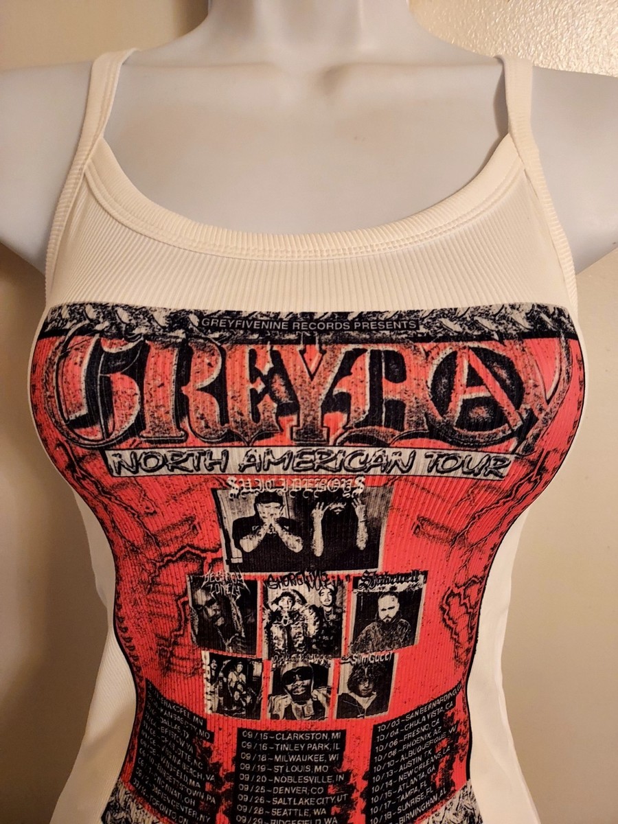 Suicideboys grey day 2026 tour tank top Crop Top Shirt SizexXs-2x