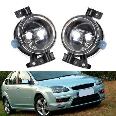 Pair Fog Lights Lamp H8 Bulb Right Left fit for Ford Focus 3M51-15K201 2-AA qn