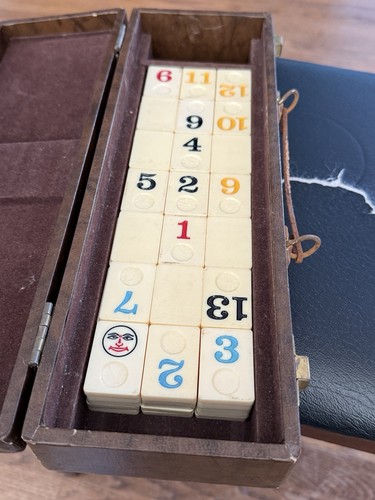 Vintage Tile Game Set The Original Tournament Rummikub , The Sabra Way Pressman - Picture 4 of 8
