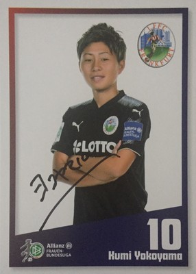 Autogramm Kimi Yokohama 1. FC Frankfurt  31 LS Japan Washington Spirit  xyz