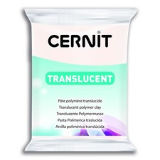 Cernit Transluzent Lehm 56g, wei&szlig;, 7 x 5.5 x 1.5 cm Wei&szlig; transluzent (US IMPORT)