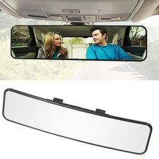 Kitbest Rear View Mirror Universal 11.4 Inch Interior Clip On Panoram
