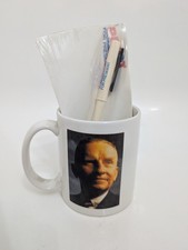 1992 Ross Perot for President Mug Pen Notepad