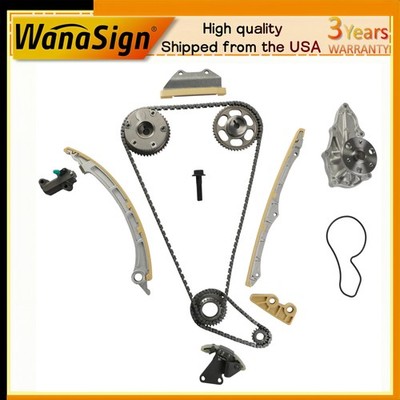 Timing Chain Kit Water Pump & Sprocket For Honda Accord LX CR-V Acura 08-14 2.4L
