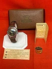 Rolex Oyster Raleigh 1937 Black Gilt Dial Box Papers Rare VTG (CP1125887)