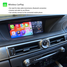 Lexus GS Series 2012-2015 Joystick Wireless Apple CarPlay Android Auto Kit