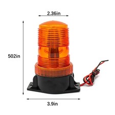 1PCS 12V-110V Strobe Beacon Lights 15W 30 LEDs 50 30 Led Strobe Beacon Lights