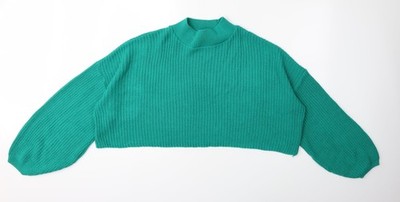 Grüner Damenpullover UK-Größe 8 In the Style
