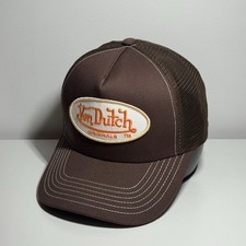 Von Dutch Trucker Boston Unisex Cap - brown