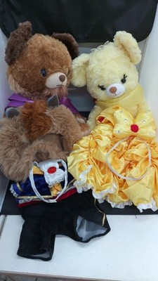 Disney Store Die Schöne und das Biest Kostüm Set Unibear Fauve, Rouge Rose