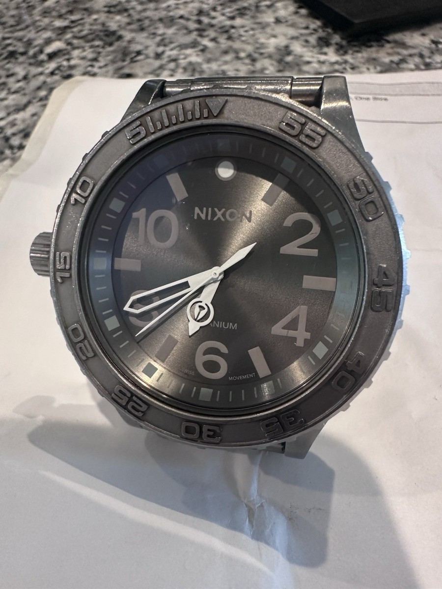 Nixon 51-30 TI Titanium | eBay