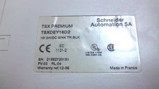 SCHNEIDER MODICON TSX-DEY-16D2 USED TSXDEY16D2