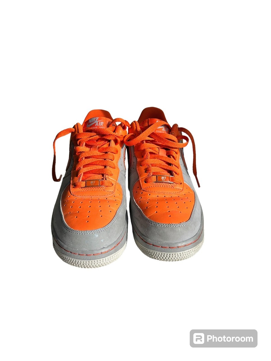 Size 8.5- Nike Air Force 1 Low Barkley Pack Stealth Orange
