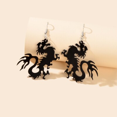 DOWAY Dragon Earrings - Acrylic Fantasy Jewelry Gifts For Women