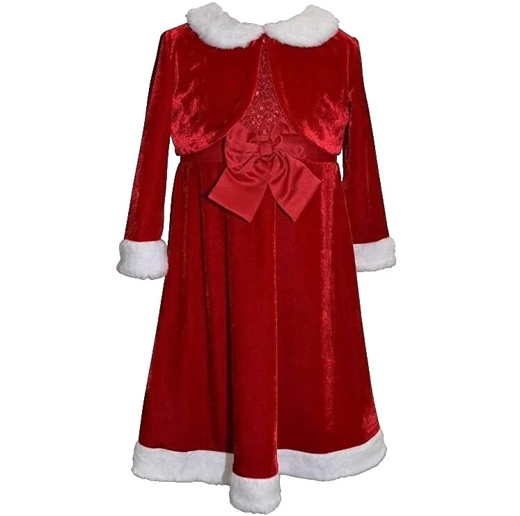 Vestidos de verano fiesta De Santa Claus para Niñas