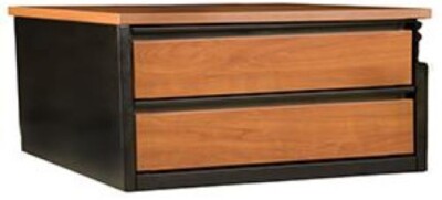 University Loft Company Metal 2 Drawer Chest