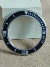 Philip Watch Rare Lunette Caraïbe Noire Mm 40.1 Neuf Ancien Stock