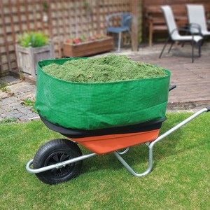 Schubkarrenbooster Schubkarre Volumenvergrößerung Garten Laubsack Rasen