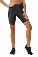 NWT - ALL FENIX Women's 'KENDALL' Black BIKER SHORTS - XS