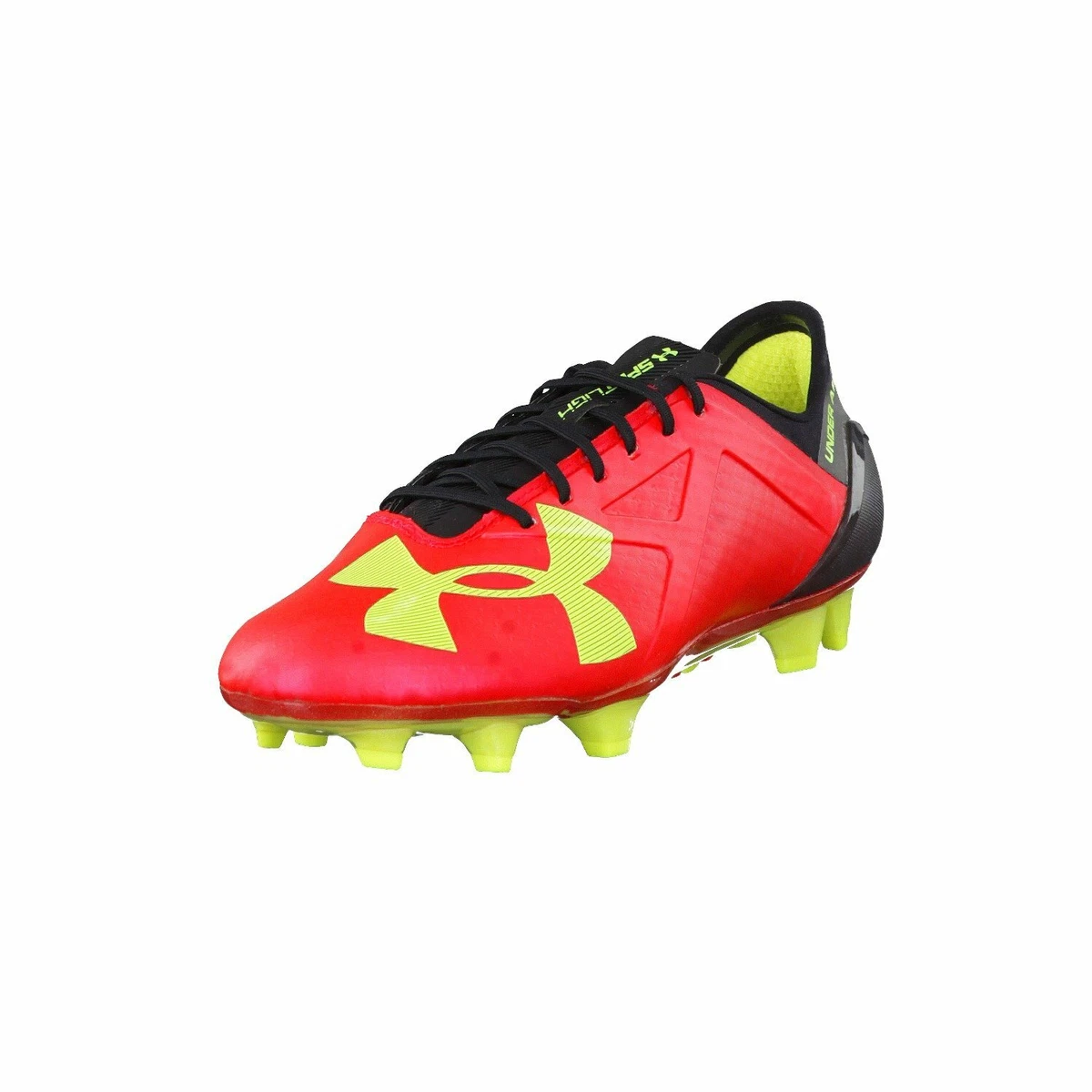 Under Armour Spotlight FG Rocket Red Cleat Soccer Shoes eBay