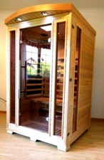 Infrarotkabine 125 Montage Vollspektrum  Solevernebler Farblicht Montage 📲☎️