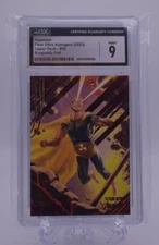 Hyperion Burgendy Foil  #043/141 Fleer Ultra Avengers 2022 CGC 9