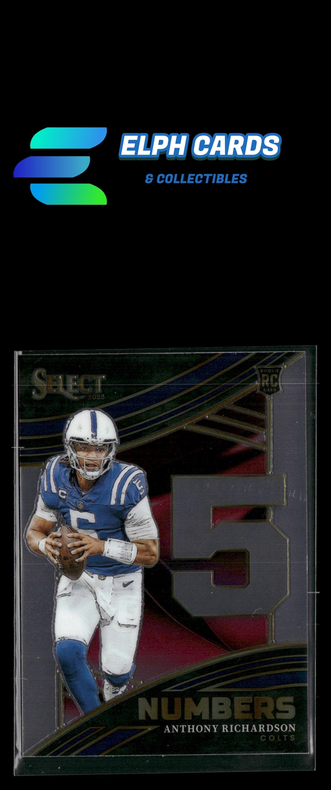 2023 Panini Select #NMB-ARI Anthony Richardson Select Numbers