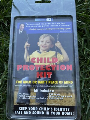 Sealed Shelf Tech Inc. Safe & Sound  DNA Child protection kit / fingerprint Kit.