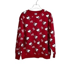 Hello Kitty Sanrio Red Crewneck Sweatshirt Women's Size L new without tags