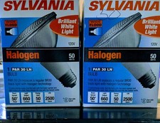2 Sylvania in/Outdoor 50MR16/T/FL50/EXN/C 120V GU5.3 50W 35/FL 58327 Dimmable