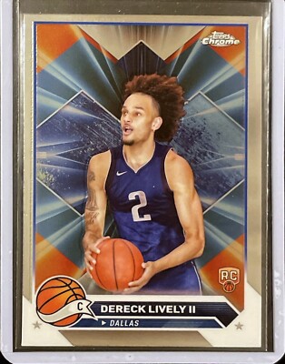 Derrick Lively II - Rookie - 2023-24 Topps Chrome #92