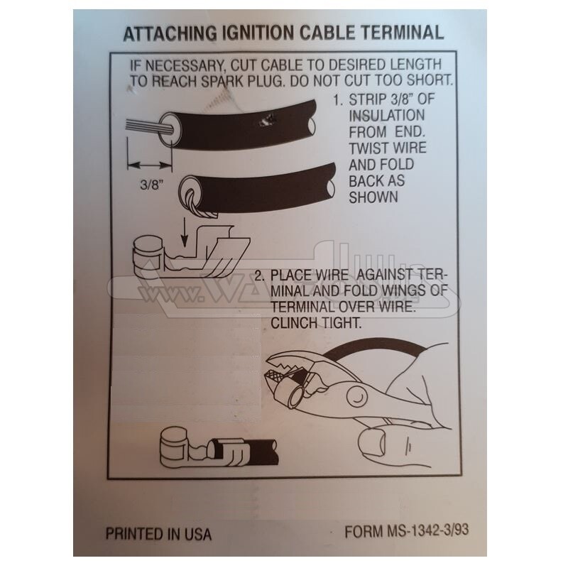 SAE Zündkerzenstecker universal für einige Briggs&Stratton Rasenmäher