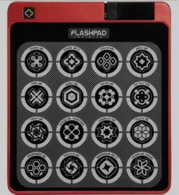 FLASHPAD INFINITE ROT Geschicklichkeits- und Reaktionsspiel Für Kinder Ab 3jahr