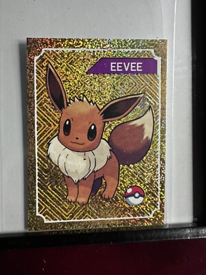 2024 POKEMON Last Evolution Sticker #067 EEVEE PERU Limited Edition Foil