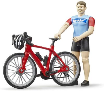 Bruder 63110 bworld Road Bike with Figure