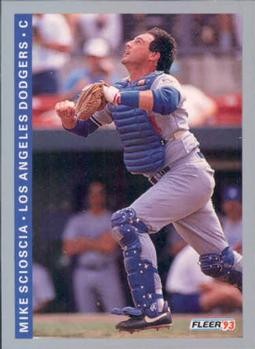1993 Fleer #67 Mike Scioscia