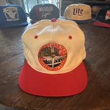 Vtg 90s MARLBORO ADVENTURE TEAM Hat Lizard Compass Snapback Two Tone Cap NWOT