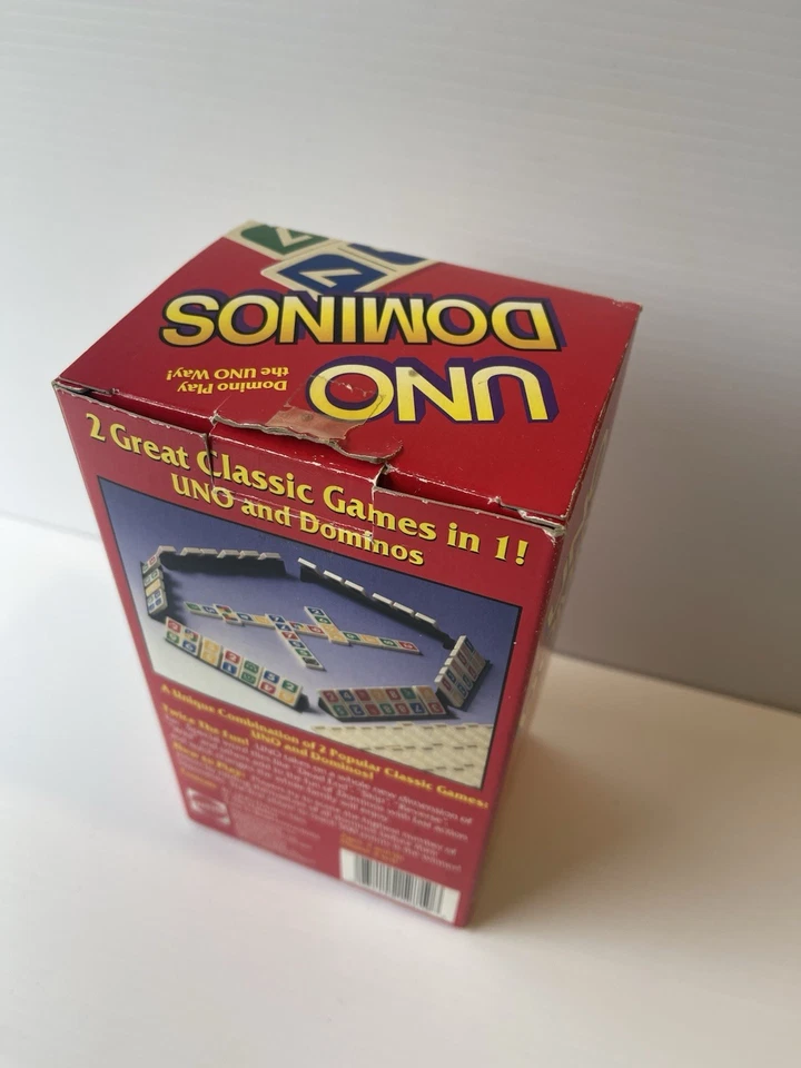 Vintage Mattel UNO Dominos Game Sealed 1995 - Image 3 of 4