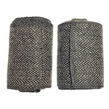 Medieval-SCA-LARP Reenactment Viking Wool Leg Wraps Herringbone p996