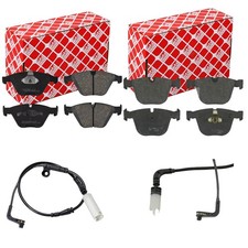 FEBI BREMSBELÄGE VORNE+HINTEN passend für BMW 5 E60 6 E63 E64