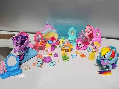 MLP My Little Pony Twilight Rainbow Dash Pinkie Pie Seapony Toys And Accessories
