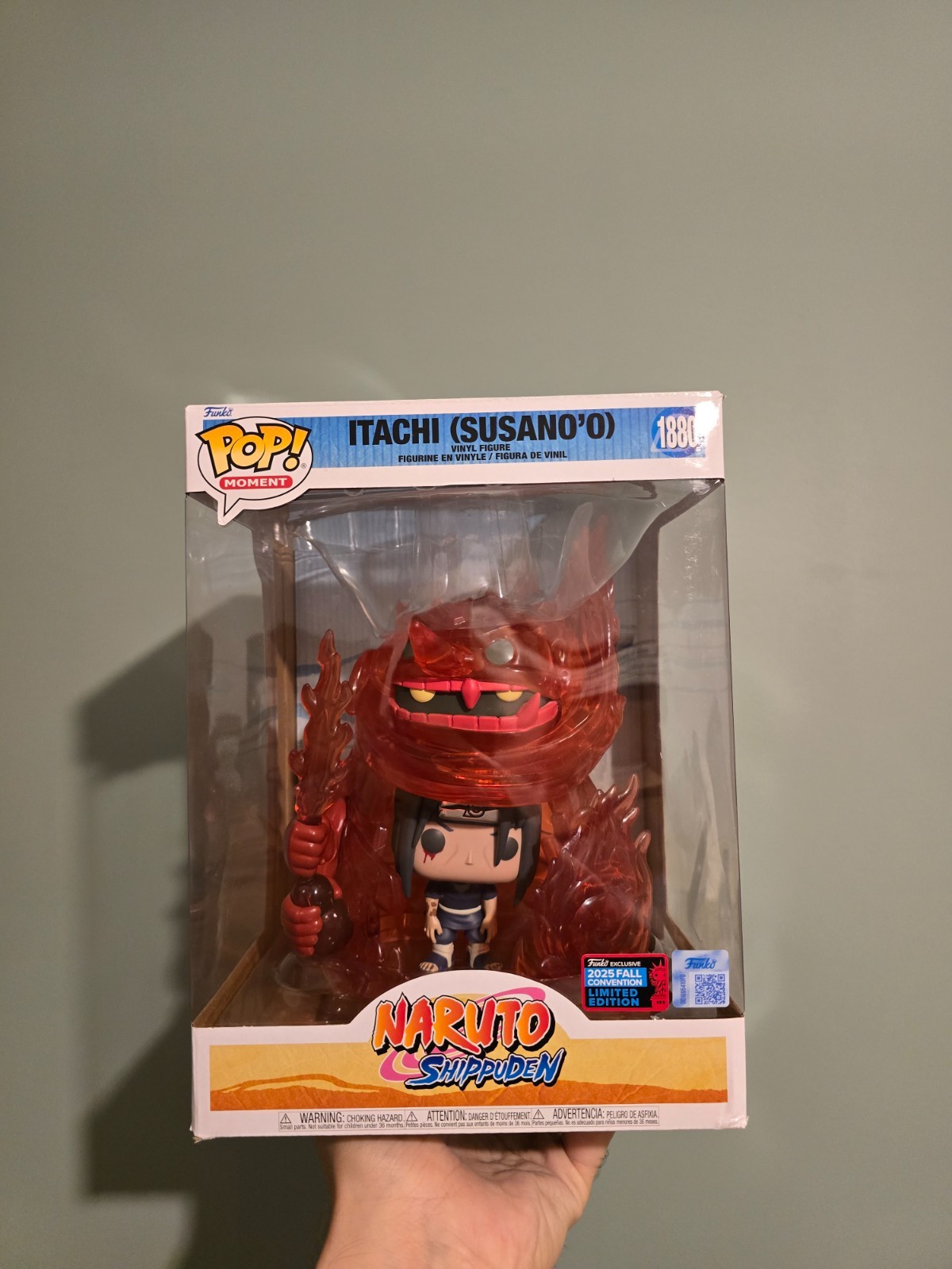 Funko Pop Naruto Itachi Susano'o 1880 - NYCC 2025 Pop! - DAMAGED - SHIP 24H