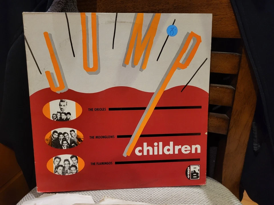 Jump Children LP 1983 Charly CRB 1060 VG+/NM Doo Wop Orioles Moonglows Flamingos - Image 2 of 4